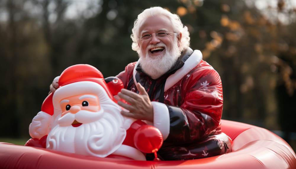Quels sont les avantages du père Noël gonflable ?